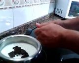 Foto del paso 4 de la receta Tarta de chocolate de tres colores