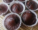 รูปขั้นตอนการทำที่ 3 ของ คัพเค้กบราวนี่ข้าวโอ๊ต​คลีน(air fryer)​