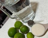 Foto del paso 1 de la receta: Agua de limón con chía