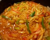Foto del paso 7 de la receta Albóndigas en salsa de berenjenas y cebollas