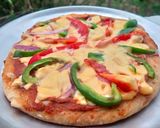 A picture of step 3 of Vegetables Pizza.