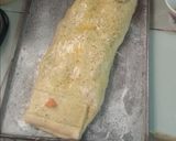 Foto del paso 8 de la receta: Stromboli (Pan italiano relleno) con Pollo y Champiñones