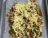 A picture of step 3 of White Fish Fillet with Salsa and Cheese.