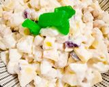 A picture of step 3 of Russian Salad.