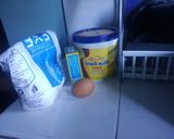 A picture of step 1 of Slim Pancakes.