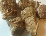 Foto del paso 3 de la receta: Solomillo de cerdo a la mostaza con papas crocantes