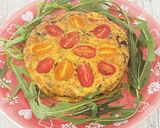 Une image de l'étape 4 de Omelette au four, épinards /jambon/comté.