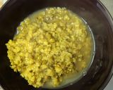 A picture of step 3 of Moong dal fry.