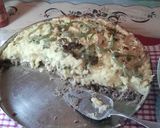 A picture of step 6 of Potato cheesey pie.