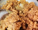 A picture of step 4 of Singhare Ka Halwa.