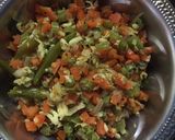 A picture of step 3 of Beans and carrot curry.