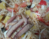 Foto del paso 12 de la receta: 🥗 Ensalada de arroz 🍚, gambas 🦐 y piña🍍