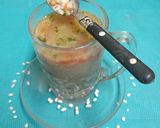 A picture of step 4 of Nutritious Pearl Barley Soup (Soup e jo).