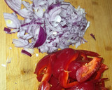 Foto del paso 2 de la receta: Salteado de garbanzos con pimiento rojo