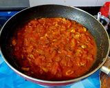 A picture of step 5 of Butter Chicken 🍗🍗.