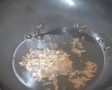 A picture of step 3 of Bhaidku in buttermilk (sesame).
