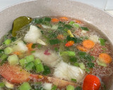 Foto langkah ke 3 dari resep Sop ikan dori.