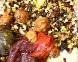 عکس مرحله 4 از دستور مرغ شکم پر😋🍗