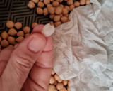 Foto del paso 2 de la receta: Crema de chocolate saludable sin azúcar agregado ni edulcorante, con garbanzos 🍫