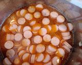 Virsli pörkölt recept fázis 2 fotója