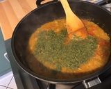 Une image de l'étape 10 de Farfalles bicolores, tomate rose et sauce à l'indienne.