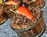 Foto del passaggio 5 della ricetta Vegan Silken tofu dark Choccolate mousse with lime and rum