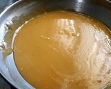 A picture of step 5 of Ghee mysore pak.