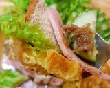 รูปขั้นตอนการทำที่ 4 ของ แซนวิชไก่ใต้น้ำ..น้ำ...น้ำ