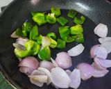 A picture of step 2 of Shahi Paneer Angara.