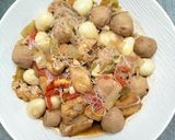 Foto langkah ke 7 dari resep Semur Tahu Bakso Soun.