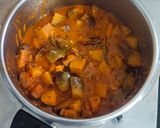 बैंगन आलू सब्जी काठियावाड़ स्टाइल में (Baingan Aloo Sabzi Recipe In Hindi) रेसिपी चरण 7 फोटो