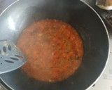 Foto del paso 3 de la receta: Bacalao en salsa con gambas y almejas