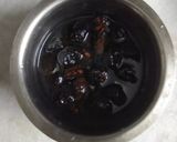 A picture of step 1 of Kokum sharbat.