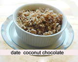 A picture of step 2 of Dates Ladoo.