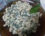 Foto del paso 3 de la receta: Fideos con acelga y salsa blanca light