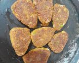 A picture of step 3 of Sweet corn cutlet.