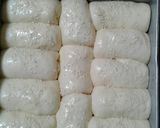 Foto langkah ke 4 dari resep Roti sobek pisang-coklat 🍫🍌.