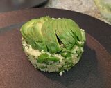 Foto del paso 6 de la receta: Timbal de Burgol, Rúcula y Palta