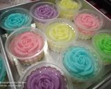 Foto langkah ke 4 dari resep Puding susu cup mawar.