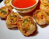 Foto langkah ke 5 dari resep Pangsit goreng.