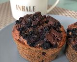 Áfonyás-csokis zabmuffin recept fázis 3 fotója