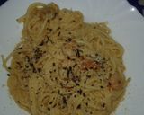 Foto del paso 9 de la receta: Spaguettis con gambas y algas