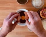 Foto del passaggio 2 della ricetta Tortino di Cioccolato con cuore Fondente Fit in Airfryer