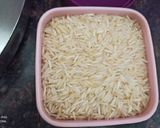 A picture of step 1 of Haryali Fusion Pulao.