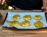Foto del paso 6 de la receta: Secreto de cerdo al horno y patatas aplastadas