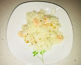 Foto del paso 10 de la receta: Noodles al ajillo y camarones