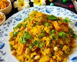A picture of step 6 of Batata Kanda Poha.