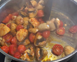 Foto del paso 3 de la receta: Tallarines con champiñones y tomates cherry