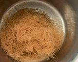 A picture of step 1 of Sweet vermicelli pudding.