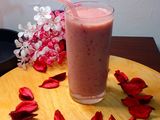 سموذي الفراولة والموز